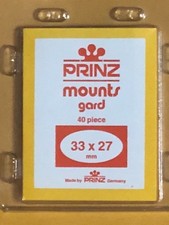 PRINZ STAMP MOUNTS 33/27
