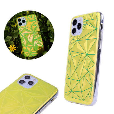 Für Xiaomi Redmi 9C NFC - GEOMETRIC NEO Handy Tasche Schutz Hülle Case Etui GELB