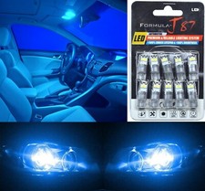 Led 3030 Light Blue 10000k 168 Ten Bulbs Interior Map Replacement Lamp Festoon