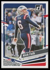 2023 Donruss #208 Nick Folk