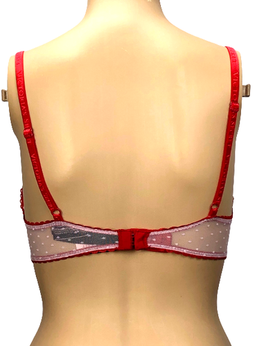 Soutien-gorge Push-up Victoria's Secret Avec Armatures - Taille 32D - Couleur Violet - Neuf Avec étiquettes (Prix Magasin 65$)