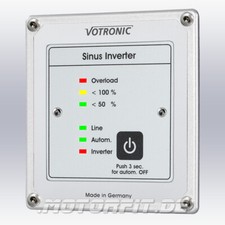 Votronic additional remote control + mounting frame S for MobilPOWER inverter