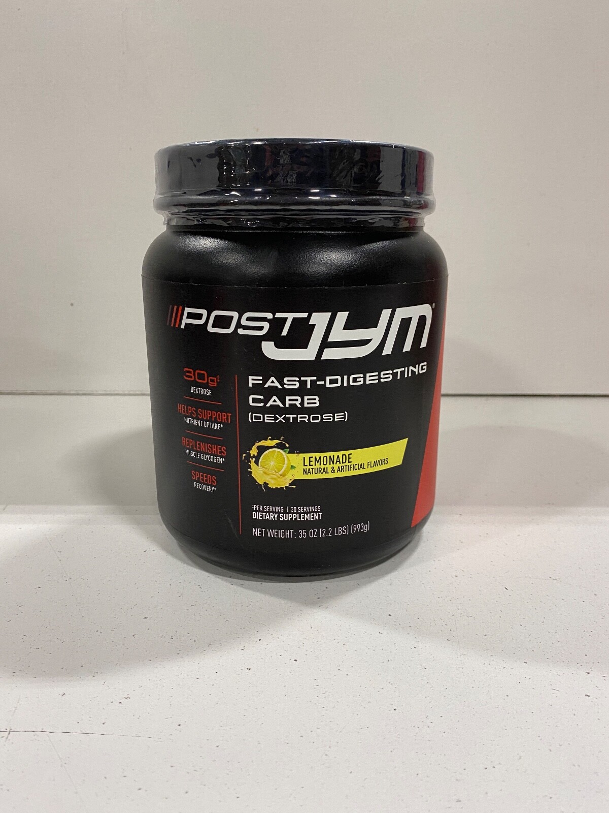 Post JYM Fast Digesting Carb Post Workout Recovery Pure, Lemonade Exp