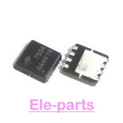 50 PCS AON7534 DFN-8 7534 30V N-Channel AlphaMOS Chip IC #F23