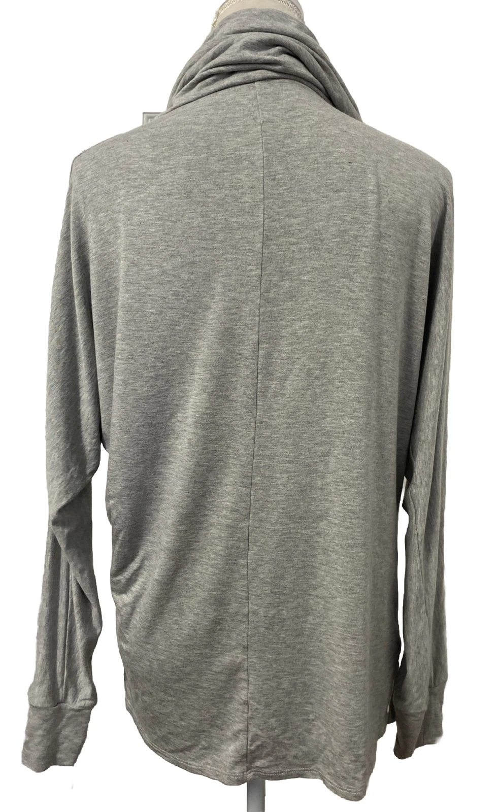 beyond-yoga cowl turtle neck preowned sweater