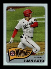 2021  Topps Baseball #T65-49 Juan Soto 1965 Topps Redux Chrome Refractor