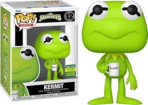 Funko Pop Vinyl Muppet Kermit # 12 (Sealed & Brand New) Series 2 (Hard to Find)