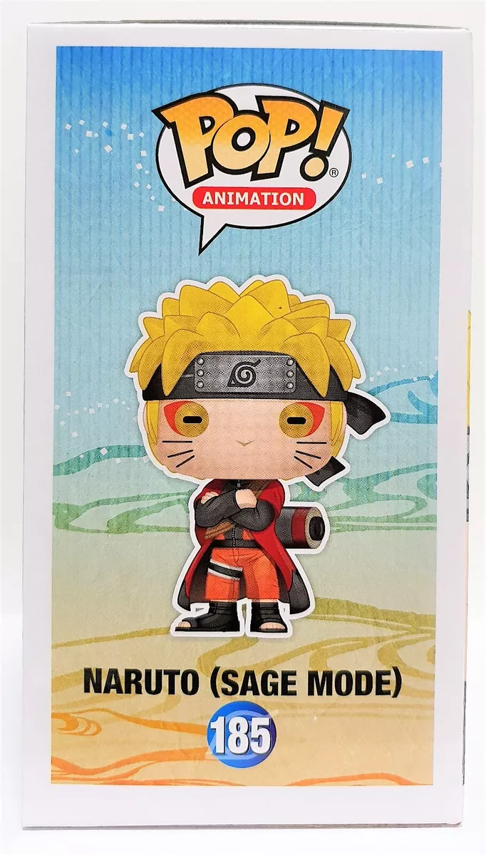  Funko Pop! Animation Naruto Shippuden: Naruto Uzamaki Sage Mode  Special Edition Multicolor Exclusive #185 : Toys & Games