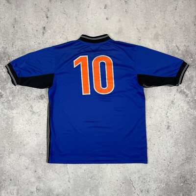 10 Bergkamp Netherlands National Team 1998 2000 Football Shirt