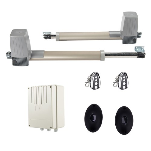 110V/60Hz Automatic Heavy Duty Arm Dual Swing Gate Opener, Gates Up to