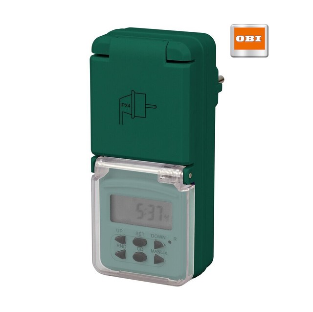 Emil Lux Wochen Zeitschaltuhr Digital Grun 243639 Gunstig Kaufen Ebay