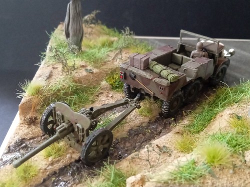 Laffly W15T tracteur d'artillerie pour canon de 47mm ,1:72 kit résine ALBY - Photo 4/10