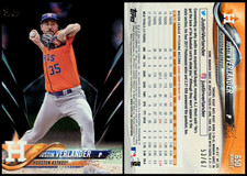 2018 Topps Series 2 Justin Verlander Black /67 #650 SSP Astros RAW