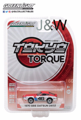 Greenlight Datsun 240Z BRE 1970 John Morton 29880A 1/64