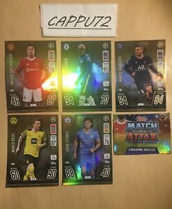 MATCH ATTAX 2021-2022 LIMITED EDITION CARDS MANCOLISTA -TOPPS 2021-2022