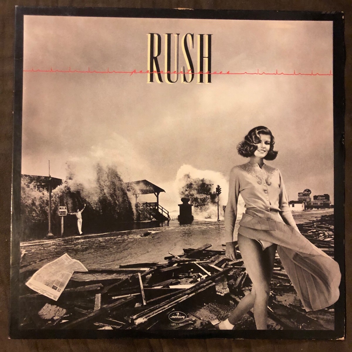RUSH Permanent Waves - 1980 1st Press Mercury LP - BEAUTIFUL EX+