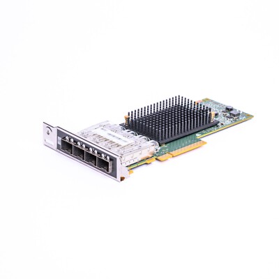 IBM Storwize 01EJ187 Quad Port 16Gbps Fibre Channel HBA Netzwerk Adapter Karte