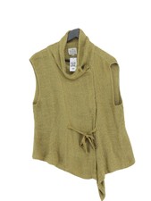 The Masai Women's Coat Xl Green Viscose With Cotton Overcoat