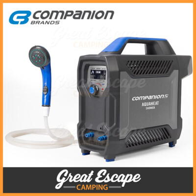 Companion AquaHeat Lithium Gas Shower Hot Water Poratble Camping Caravan  9320531079834 | eBay