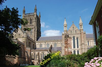 Photo 12x8 Worcester Cathedral The Cathedral straddles two squares. c2012