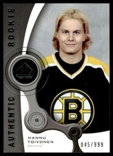2005-06 SP Game Used Hannu Toivonen Rookie 045/999 Boston Bruins #152