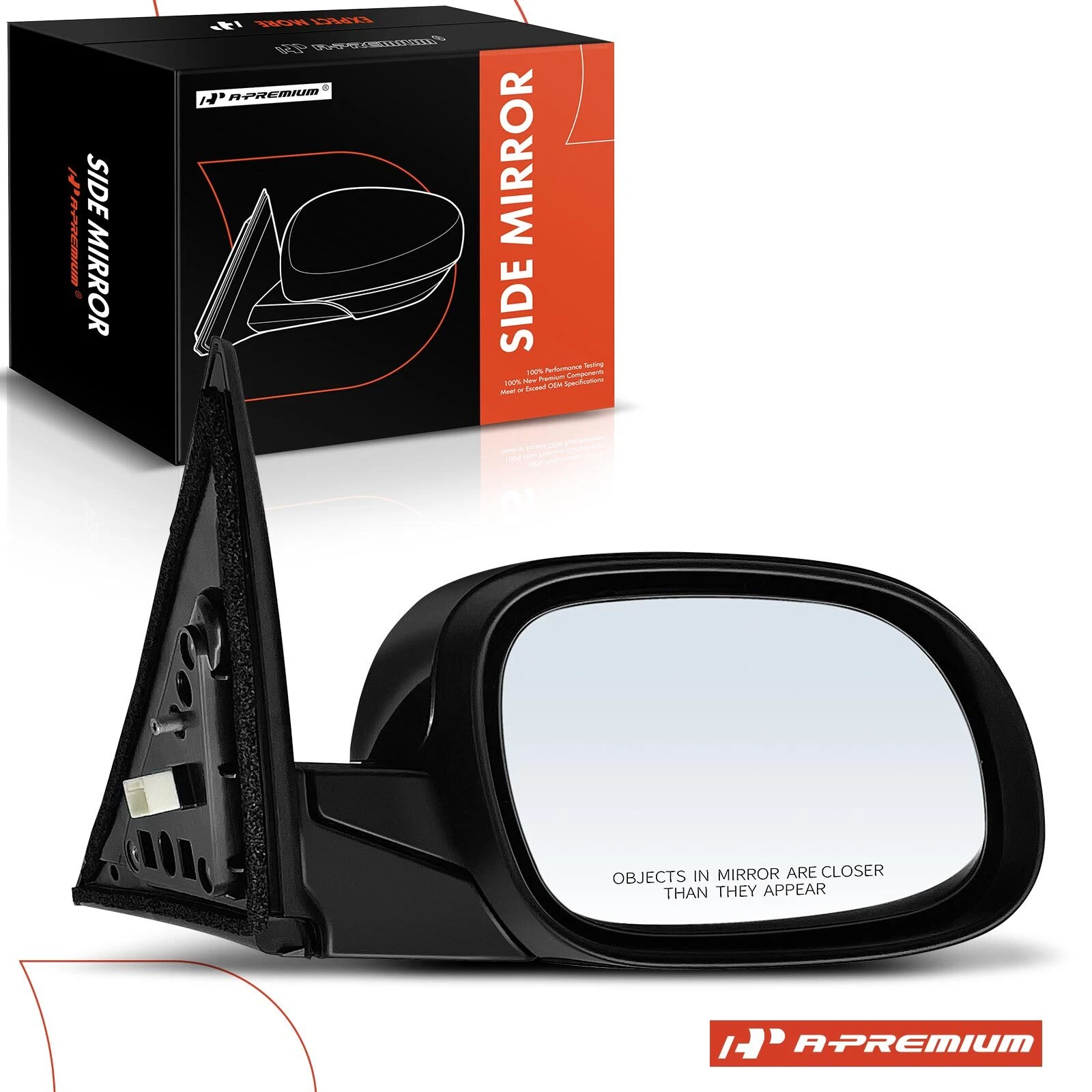 A-Premium Passenger Power Mirror w/Manual Fold & Power Heated for Kia Soul 14-19