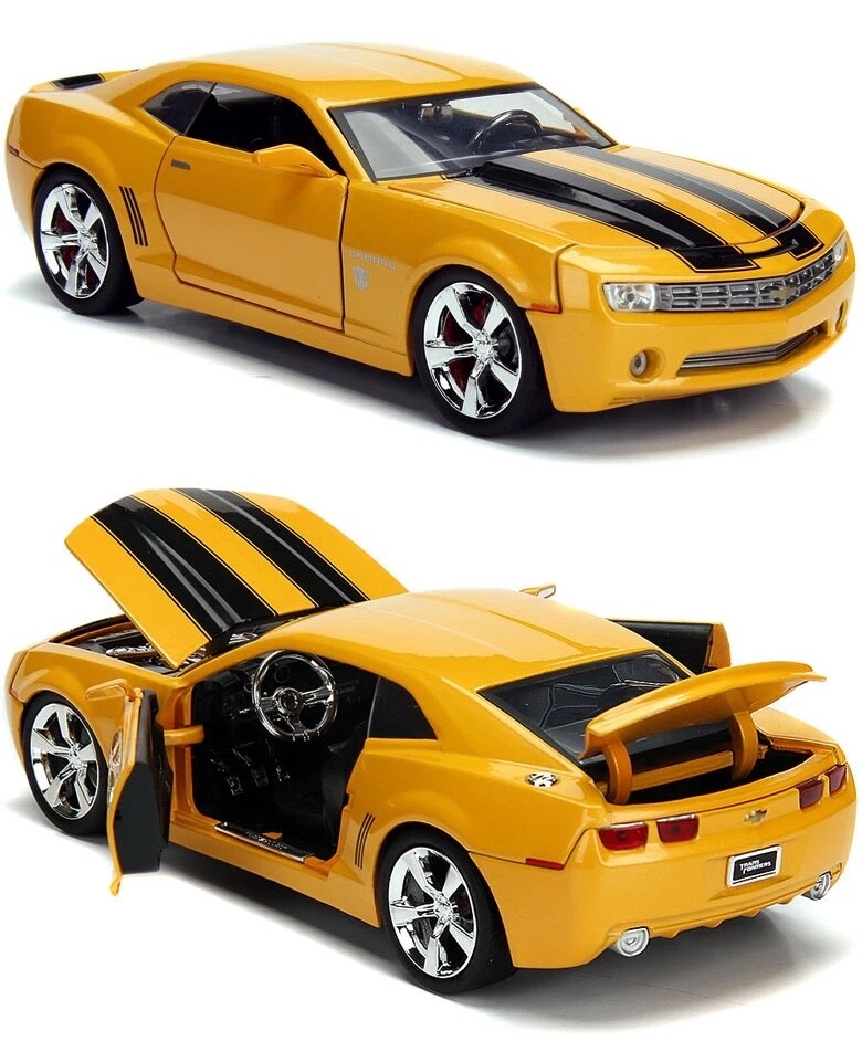 Jada Academy Transformers 2006 Chevy Camaro Bumblebee – 1/24 Scale Die-Cast Car - Image 4 of 4