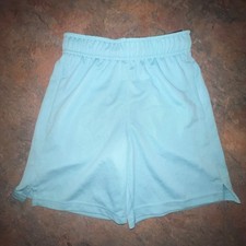 DSG Boys Mesh Athletic Shorts Loose Fit, XS, Light Blue