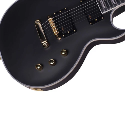 Artist LP6G Cimmerian Electric Guitar with Active Pickups Stealth - Picture 5 of 6