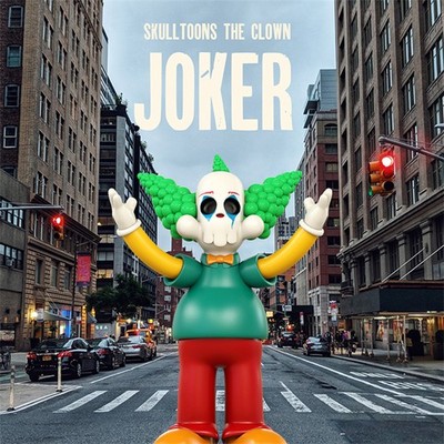 POBBER Joker Skulltoons The Clown Limited Collectibles Fashion Model New