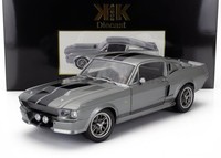 KK-Scale KKDC120171 Ford USA Mustang Shelby GT500 Eleanor Coupe 1967 Grey Black