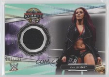 2021 Topps WWE Mat Relics NXT Worlds Collide Aqua /299 Kay Lee Ray #MR-KLR 0c3