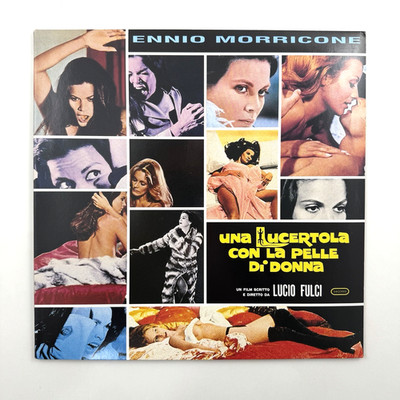 ENNIO MORRICONE Una Lucertola Con La Pelle Di Donna LP Dagored 2000 180g GF