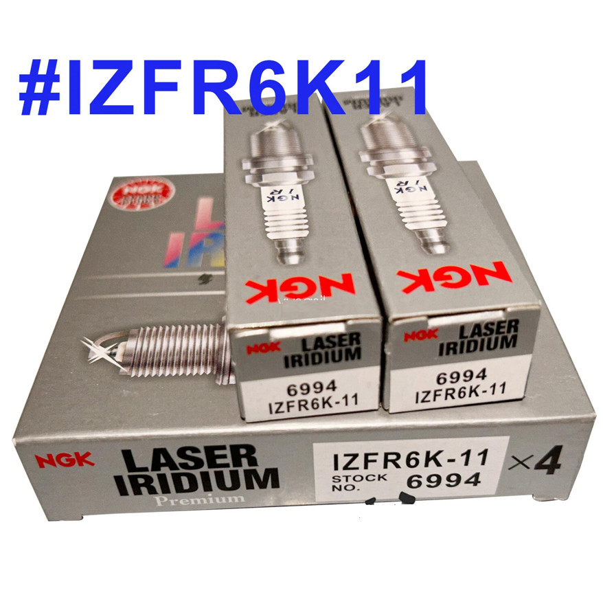 6x NGK Iridium Spark Plugs IZFR6K11 for Acura Honda Accord MDX TL RL USA V6