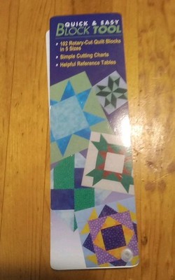 Quick & Easy Block Tool 102 Rotary Cut Quilt Blocks in 5 Sizes C&T Publishing