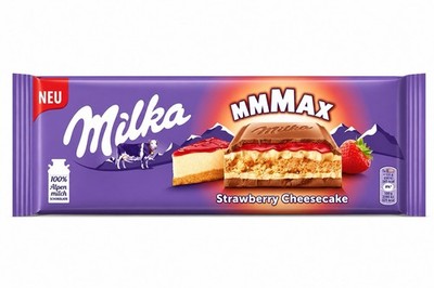 3x Milka MMMAX Strawberry Cheesecake 300g Schokolade Sparpaket