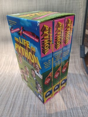 The Life of Python 3 Vhs Set Of So-called Classic Bits, Exc. New Material