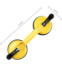 FCHO Glass Suction Cups Heavy Duty Aluminum Vacuum Plate Handle Glass Holder