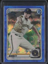 2020 Bowman Sapphire #BCP-140 Nick Bennett