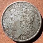 1889 Morgan SILVER DOLLAR 🪙 Ungraded, VF estimate