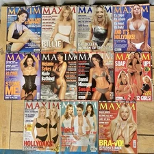 Vintage 2000 Maxxim Magazine Bundle Lot