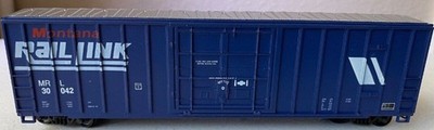 Roundhouse 3256 HO Rail Link 50' FMC Plug Door Road Number May Vary Boxcar Kit