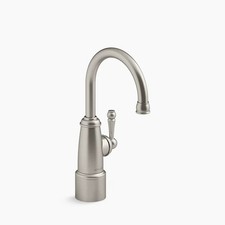 Kohler K-6666-AG-BN Deck Single Hole Beverage Kitchen Faucet BRUSHED NICKEL New