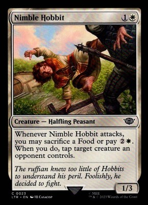 Nimble Hobbit C Universes Beyond: The Lord of the Rings: Tales of Middle-earth 2