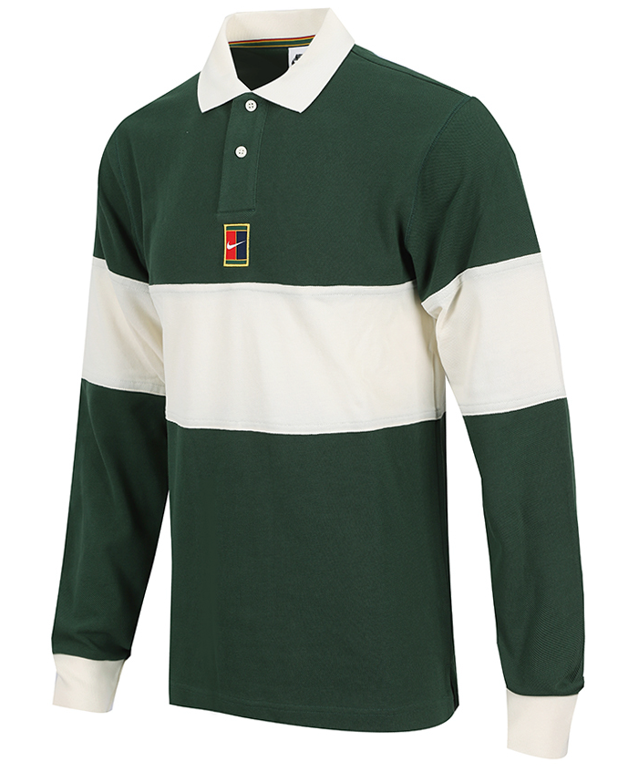 NIKEバインダー Nike Court Heritage Tennis Polo Men's Sportswear Casual Top