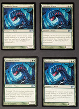 MTG Card - 4x Duskdale Wurm - Magic Core Set 2011 - LP - Magic The Gathering