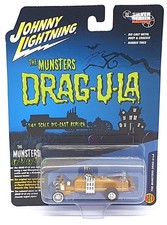 Johnny Lightning 1/64 Scale JLSS003 - The Munsters DRAG-U-LA - Brown