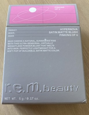 R.E.M Beauty Satin Matte Blush Shade Pinking Of U Neu im Karton
