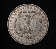 1884 Morgan Silver Dollar New Orleans Mint