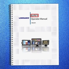 LOWRANCE Elite-Ti User Manual Operation Guide - ROBUST COIL BINDING & JACKET